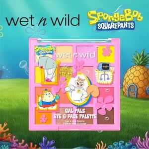 Wet n Wild x SpongeBob Eye & Face Palette (0.53oz/15g)